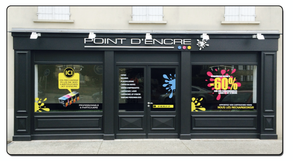 Votre Magasin POINT D’ENCRE : la solution Économique, Écologique de Proximité…