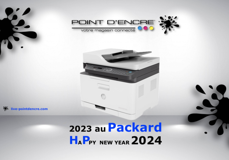POINT D'ENCRE Info : 2023 au Packard... HaPpy new year 2024...