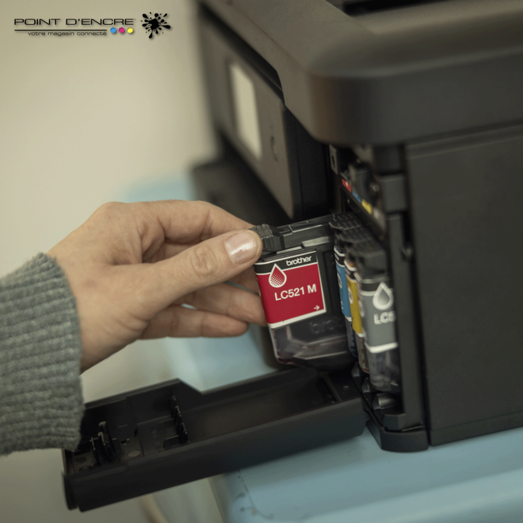 DCP-J1460DW Imprimante jet d'encre multifonction 3-en-1 compacte sans fil. Eligible à notre ABONNEMENT infinite POINT D’ENCRE #BrotherDCPJ1460DW #ImpressionHauteQualité #InnovationTechnologique #ImpressionSansFil #Polyvalence #InfinitePointDEncre #ÉconomieDEncre #RendezVousImprimantes #GestionDesConsommables #Durabilité #ImpressionRapide #ProjetsScolaires #BureauÀDomicile #ConnectivitéFacile #ImpressionModerne #Écologie #Rentrée2025