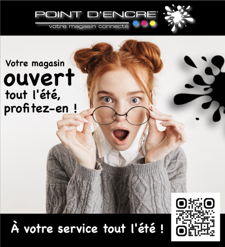 Point D’Encre 🌟 : Votre Destination Imprimante 🖨️ Ouverte Tout l'Été ☀️ avec des Offres Exceptionnelles 🎉 ! #Imprimantes #PointDencre #InfinitePointDencre #LocationImprimantes #Qualité #Économie #Impression #GarantieDeuxAns #GarantieUnAn #DirectDuConstructeur #Conseille #Expert #HP #Canon #Epson #Brother #ÀVotreService #Tranquillité #ÉtéPratique #RéductionCoût #ImpressionResponsable #PourUnMeilleurRéférencementSurLesMoteursDeRecherche #ConseilImpression #ImprimantesNeuves #AchatImprimante