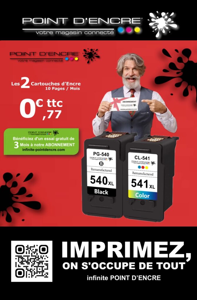 đ Marre des Pannes de Cartouches Canon PG-540 et CL-541 ? DĂ©couvrez la RĂ©volution d'Infinite Point dâEncre ! đ #InfinitePointdEncre #CanonPG540 #CanonCL541 #ImpressionSansTracas #CartouchesDEncre #AbonnementImpression #ImpressionCouleur #ImpressionNoire #BudgetImpression #RenouvellementAutomatique #AvisClients #SatisfactionClient #ImpressionFluide #ExperienceImpression #ImpressionQualitĂ© #InnovationImpression #ImpressionSerene #CartouchesAnciennes #CommunautĂ©Impression đâš#canon