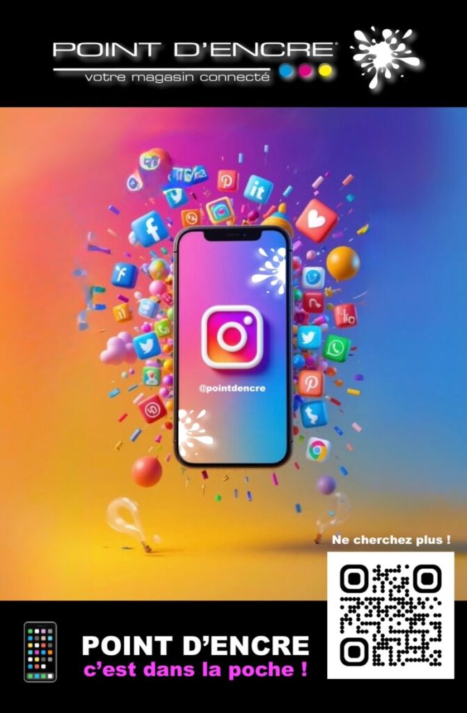 Point D’encre @pointdencre : Rejoignez notre Communauté Passionnée sur Instagram ! 📸✨ #PointDencre #Impression #JetDEncre #Laser #InfinitePointDEncre #Consommables #Cartouches #Toners #Abonnements #Communauté #Éducation #Partage #Engagement #Promotion #Innovations #SupportClient #ÉconomieDEncre #Imprimantes #PriseDeContact #MerciÀNosAbonnés #ÉvénementsEnLigne #ConseilsPratiques #DémonstrationDeProduits #AstucesImpression #ToutPourLImpression #PassionImpression #HP #Canon #Epson #Brother #Lexmark #Xerox #Ricoh #Samsung #Pantum #Dell #Lexmark #OKI #KonicaMinolta #Toshiba