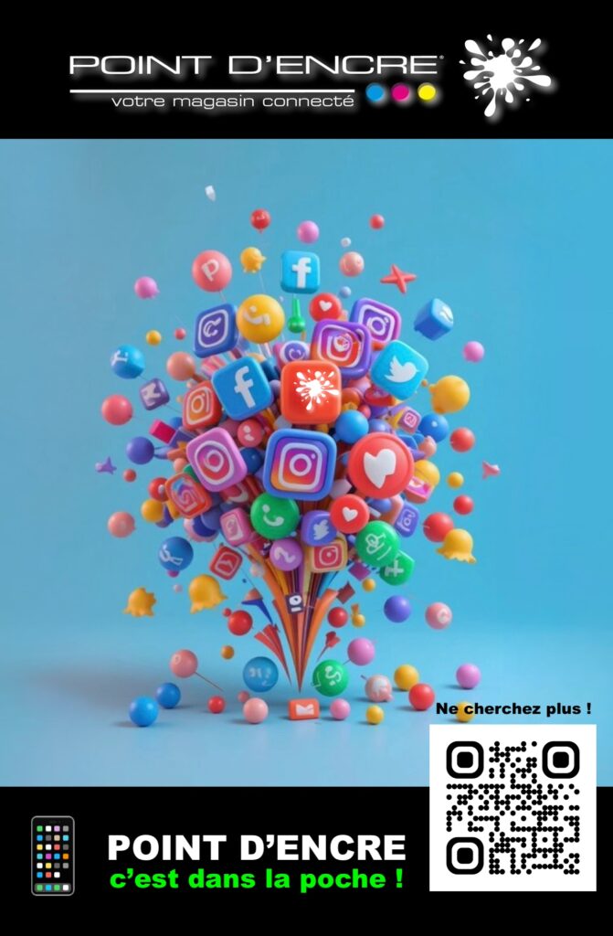Point D’encre @pointdencre : Rejoignez notre Communauté sur Tous nos Réseaux Sociaux ! 🌍✨ #PointDencre #Impression #JetDEncre #Laser #InfinitePointDEncre #Consommables #Cartouches #Toners #Abonnements #Communauté #Éducation #Partage #Engagement #Promotion #Innovations #SupportClient #ÉconomieDEncre #Imprimantes #PriseDeContact #MerciÀNosAbonnés #ÉvénementsEnLigne #ConseilsPratiques #DémonstrationDeProduits #AstucesImpression #ToutPourLImpression #PassionImpression #HP #Canon #Epson #Brother #Lexmark #Xerox #Ricoh #Samsung #Pantum #Dell #Lexmark #OKI #KonicaMinolta #Toshiba