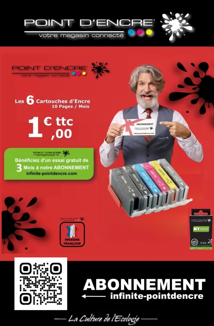 Améliorez Votre Impression avec le Pack de Cartouches PGI-530 / CLI-531 de Point d'Encre 🚀 #PointdEncre #PGI530 #CLI531 #CartouchesNoir #CartouchesCouleur #LivraisonGratuite #Garantie3Ans #ImprimantesCANON #ImpressionDeQualité #GrandeCapacité #CanonPixma #ImpressionFiable #Abonnement #10Pages #Economies #PhotosVibrantes #CreativePrinting #ServiceClient #PrintSupplies #EcoResponsable