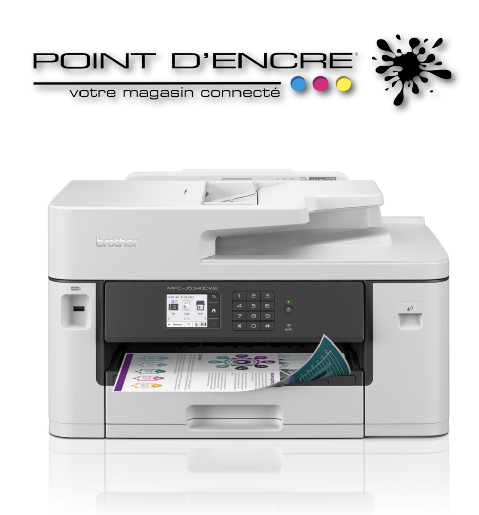 Performance de l'Imprimante MFC-J5340DWE : La Solution Idéale pour Particuliers et Professionnels 🖨️✨ #Imprimante #MFCJ5340DWE #JetDencre #ImpressionCouleur #ImpressionA3 #ImpressionA4 #Multifonction #Bureau #Professionnels #Particuliers #ConnectivitéSansFil #ÉconomieDEncre #QualitéDImpression #Technologie #ImpressionRapide #GestionDesDocuments #Fax #Écologie #Innovation #BureauModerne #ImpressionHauteRésolution #ImprimanteSansFil #SolutionsBureau #Papier #ImprimezEnCouleur #InfintePointDEncre #PerformancesImpression #BureauÉcologique #TravaillerEfficacement